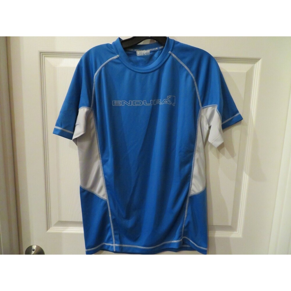 NWT Mens / Misses Blue Endura Cairn Cycling Jersey, Size M
